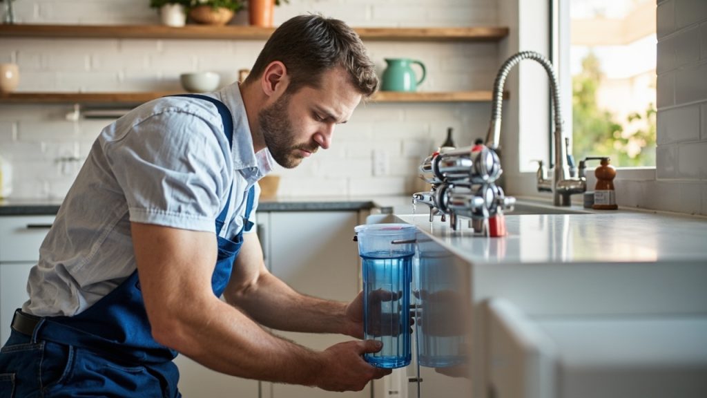 Installing a reverse osmosis system for cleaner ph