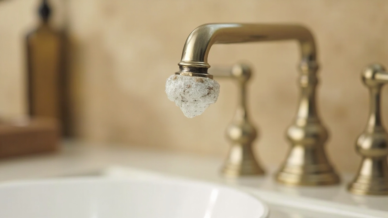 Removing Stubborn Calcium Buildup from Your High End Ocotillo Bathroom Fixtures