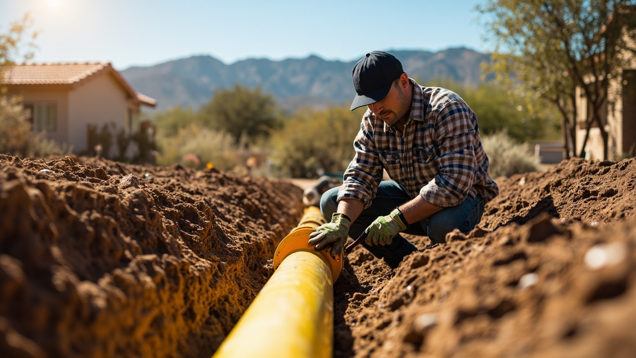 Running Natural Gas Lines for a New Outdoor Kitchen in Your Verrado Backyard