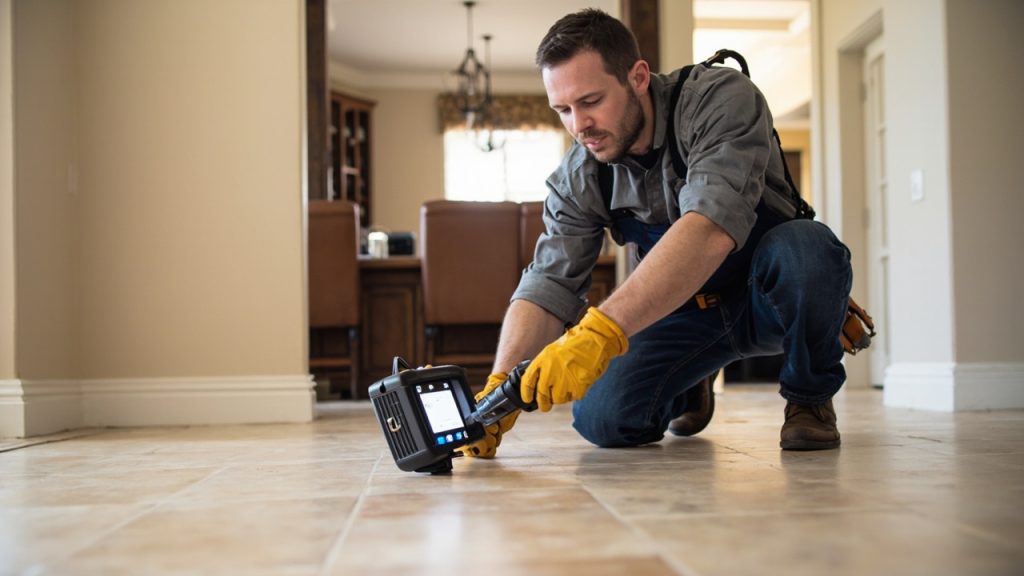 The best way to handle a slab leak in tempe and wh